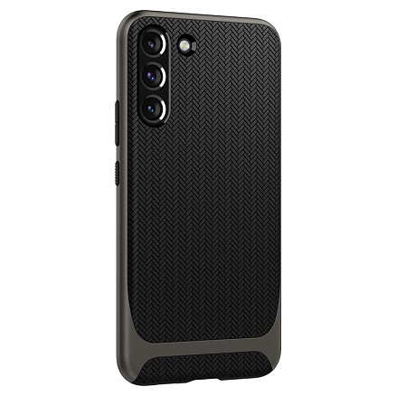 Чехол для Samsung Galaxy S22 гибридный Spigen Neo Hybrid черно-серый