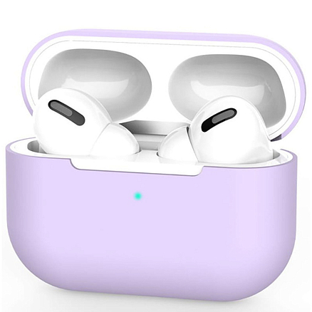 Чехол для наушников AirPods, AirPods 2 для полной защиты Tech-Protect Icon сиреневый