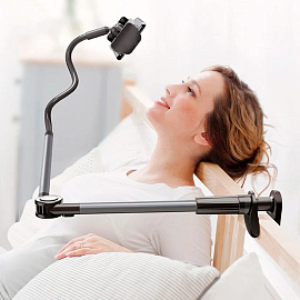 Держатель универсальный для телефона Baseus Otaku серый