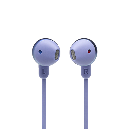 Наушники беспроводные Bluetooth JBL Tune 215BT вкладыши с микрофоном и пультом фиолетовые