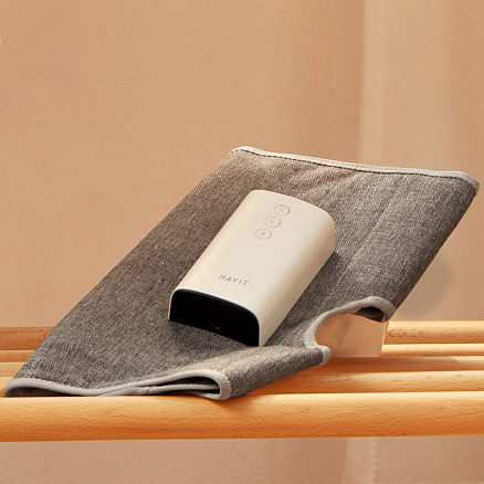 Массажер для ног беспроводной с подогревом Havit LM1850 серый