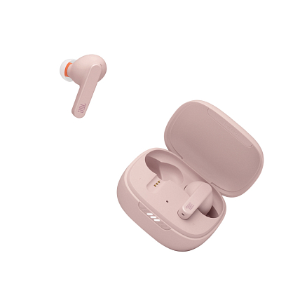 Наушники TWS беспроводные JBL Live Pro+ вакуумные с микрофоном и шумоподавлением розовые