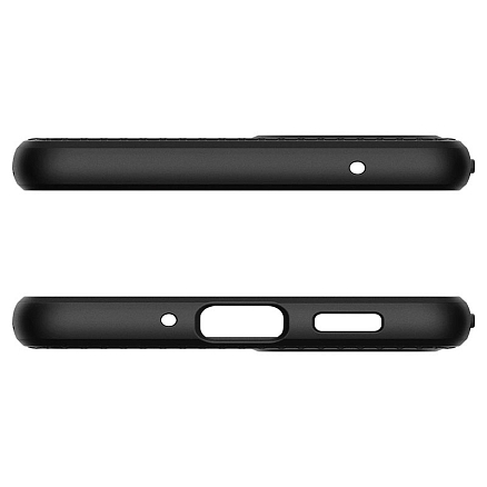 Чехол для Samsung Galaxy A33 5G гелевый Spigen Liquid Air матовый черный