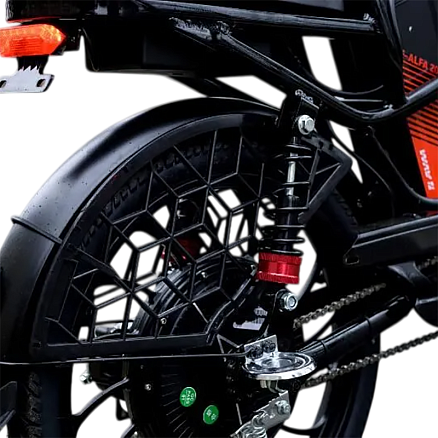 Электровелосипед AVM E-ALFA 20 Pro черный