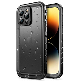 Чехол для iPhone 14 Pro гибридный Tech-Protect Shellbox IP68 черный
