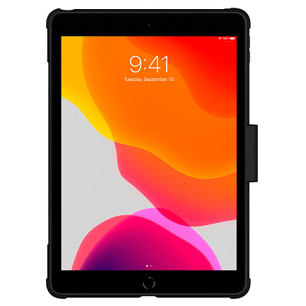 Чехол для iPad 10.2, 10.2 2020 гелевый Spigen SGP Rugged Armor Pro черный
