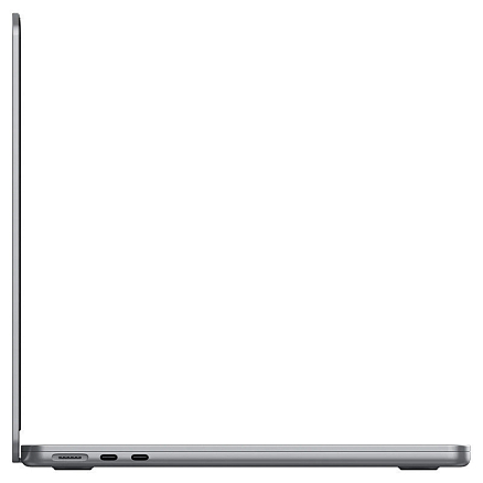 Защитное стекло для Apple MacBook Air 13 M2 2022 на весь экран противоударное Spigen Glass FC черное