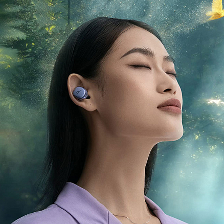 Наушники TWS беспроводные Anker SoundCore Liberty 3 Pro вакуумные с микрофоном и активным шумоподавлением фиолетовые