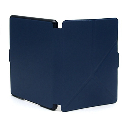 Чехол для Amazon Kindle 8 (2016) кожаный Nova-06 Origami синий