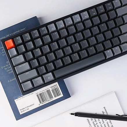 Клавиатура Keychron K4 V2 C1 RU с RGB подсветкой (Gateron G Pro Red) механическая серая