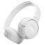 Наушники беспроводные Bluetooth JBL Tune 660NC накладные с микрофоном и шумоподавлением складные белые