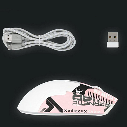 Мышь беспроводная оптическая Blackzid M1 Flamengo с подсветкой 7 кнопок 4000 dpi игровая