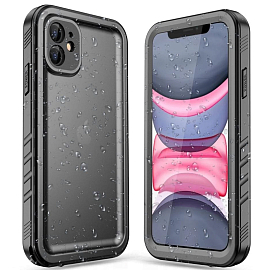 Чехол для iPhone 11 гибридный Tech-Protect Shellbox IP68 черный