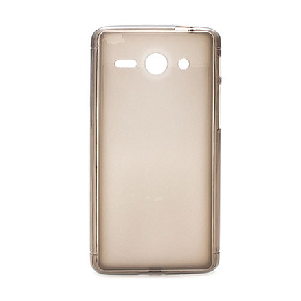 Чехол для Huawei Ascend Y530 гелевый Nova Gelly черный прозрачный