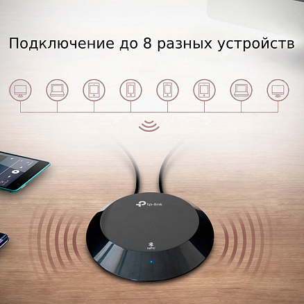 Bluetooth аудио адаптер (ресивер) в разъем 3,5 мм TP-Link HA100 черный