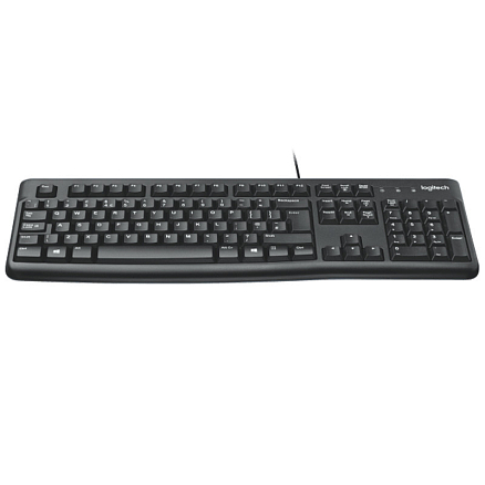 Клавиатура Logitech K120 черная