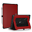 Чехол для iPad 2018, 2017, iPad Air гибридный для экстремальной защиты - книжка Urban Armor Gear UAG Metropolis красно-черный