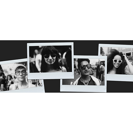 Картридж с фотопленкой для Fujifilm Instax Wide Monochrome на 10 снимков