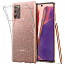 Чехол для Samsung Galaxy Note 20 гелевый с блестками Spigen Liquid Crystal Glitter прозрачный