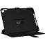 Чехол для iPad 10.2, 10.2 2020 гибридный для экстремальной защиты - книжка Urban Armor Gear UAG Metropolis черный