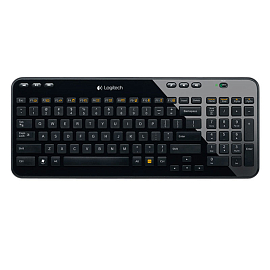 Клавиатура беспроводная Logitech K360 черная