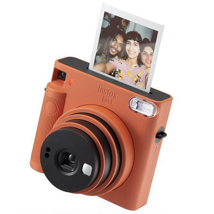 Фотоаппарат мгновенной печати Fujifilm Instax SQ1 оранжевая терракота