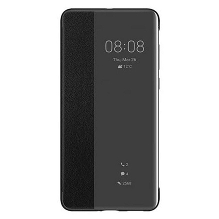 Чехол для Huawei P40 книжка оригинальный Huawei Smart View Flip Cover черный
