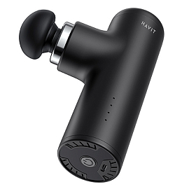 Массажер перкуссионный универсальный беспроводной Havit MG1501 черный