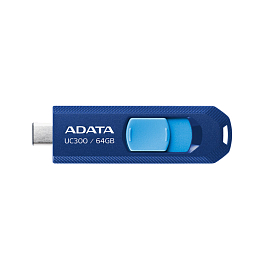 Флешка ADATA UC300 64Gb Type-C синяя