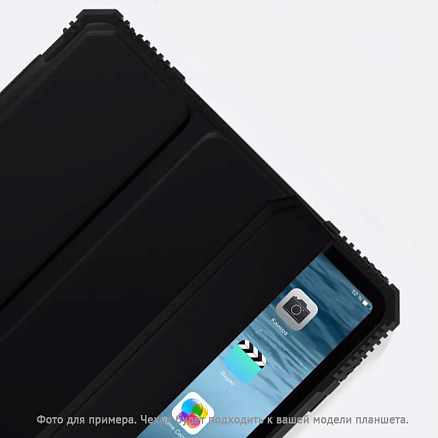 Чехол для iPad Pro 10.5, Air 2019 гибридный WiWU iShield Alpha Smart Folio черный