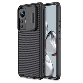 Чехол для Xiaomi 12T Pro гибридный Nillkin CamShield Pro черный