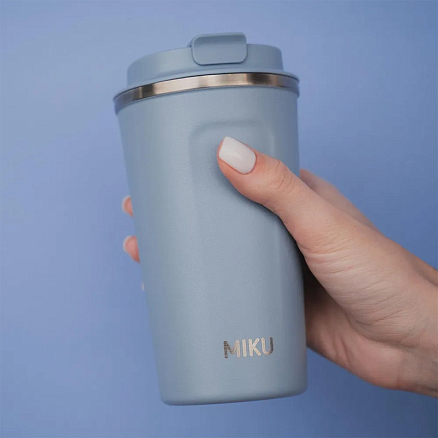 Термокружка Miku TH-MG-510 510 мл голубая