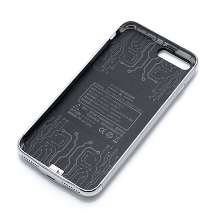 Чехол-аккумулятор для iPhone 7 Plus, 8 Plus Joyroom D-M143 3500mAh серебристый
