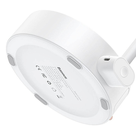 Зеркало для макияжа с подсветкой настольное Baseus Beauty Lighted Makeup Mirror белое