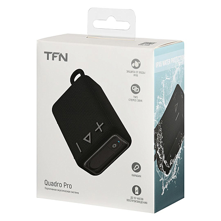 Портативная колонка TFN Quadro Pro черная