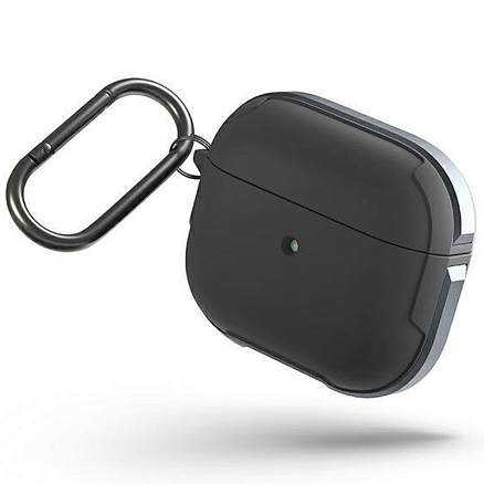 Чехол для наушников AirPods 3 металлический UNIQ Valencia серый