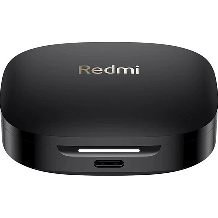 Наушники TWS беспроводные Xiaomi Redmi Buds 6 вакуумные с микрофоном черные