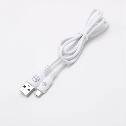 Кабель USB - MicroUSB для зарядки 1 м 2.4A Digitalpart MC-307 белый