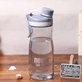 Бутылка для воды спортивная Trendy&Sports L 850 мл прозрачная