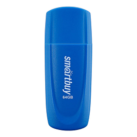 Флешка Smartbuy Scout 64Gb USB 2.0 синяя