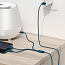 Кабель USB - Lightning, MicroUSB, Type-C 1,5 м 3.5A Baseus Superior синий