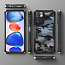 Чехол для Xiaomi Redmi Note 11 Pro+ гибридный Ringke Fusion X Design Camo со светящимися вставками черный