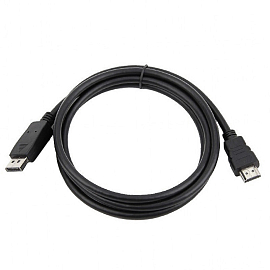Кабель DisplayPort - HDMI (папа - папа) длина 5 м Cablexpert черный