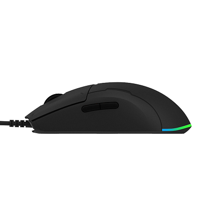 Мышь проводная USB оптическая Xiaomi Gaming Mouse Lite с подсветкой 5 кнопок 6200 dpi игровая черная