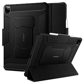 Чехол для iPad Pro 12.9 2018, 2020 гелевый Spigen SGP Rugged Armor Pro черный