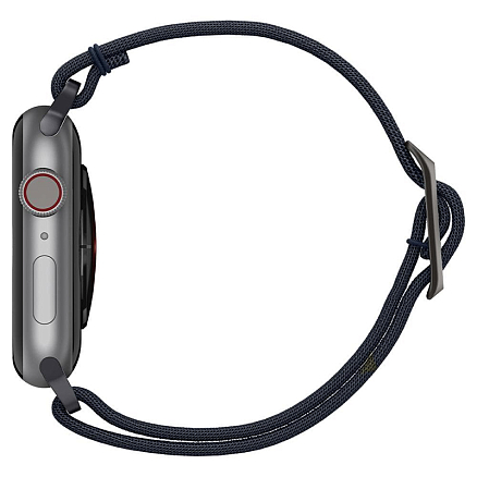 Ремешок-браслет для Apple Watch 38, 40 и 41 мм текстильный Spigen Fit Lite синий