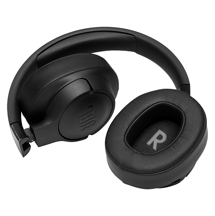 Наушники беспроводные Bluetooth JBL Tune 710BT полноразмерные с микрофоном складные черные