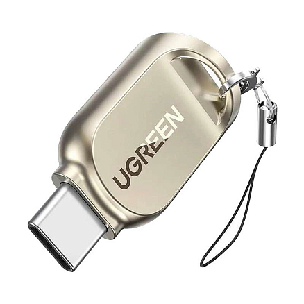 Картридер Type-C для MicroSD Ugreen CM331 золотистый