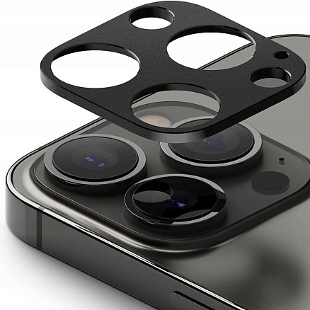 Защитная крышка на камеру iPhone 13 Pro, 13 Pro Max Ringke Camera Styling черная