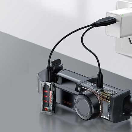 Монопод-стабилизатор со штативом Baseus Lovely Gimbal 1-осевой черный